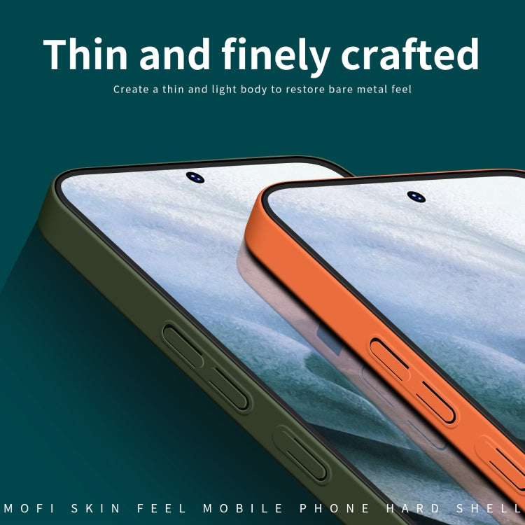 For Samsung Galaxy S23+ 5G MOFI Qin Series Skin Feel All-inclusive PC Phone Case(Orange) - Galaxy Phone Cases by MOFI | Online Shopping South Africa | PMC Jewellery