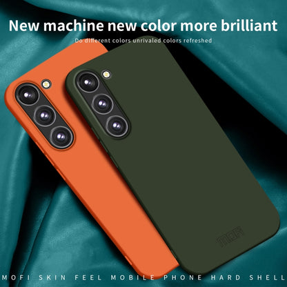 For Samsung Galaxy A34 5G MOFI Qin Series Skin Feel All-inclusive PC Phone Case(Orange) - Galaxy Phone Cases by MOFI | Online Shopping South Africa | PMC Jewellery