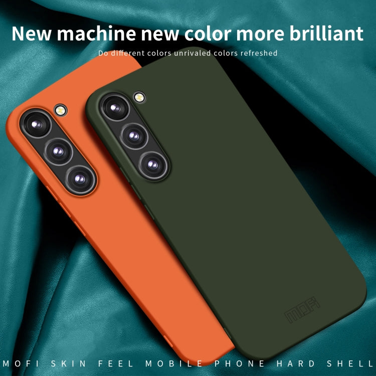 For Samsung Galaxy S24+ 5G MOFI Qin Series Skin Feel All-inclusive PC Phone Case(Gray) - Galaxy S24+ 5G Cases by MOFI | Online Shopping South Africa | PMC TechLife | Buy Now Pay Later Mobicred