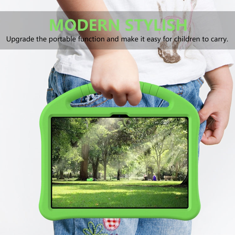For Teclast M40 SE 2022 EVA Shockproof Tablet Case with Holder(Green) - Teclast by PMC TechLife | Online Shopping South Africa | PMC TechLife | Buy Now Pay Later Mobicred