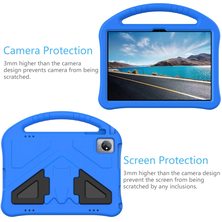For Teclast P40HD 2022 / P40S 2023 EVA Shockproof Tablet Case with Holder(Blue) - Teclast by PMC TechLife | Online Shopping South Africa | PMC TechLife | Buy Now Pay Later Mobicred