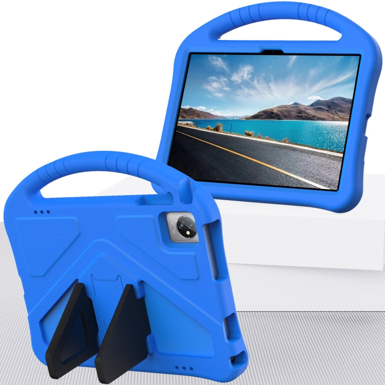 For Teclast P40HD 2022 / P40S 2023 EVA Shockproof Tablet Case with Holder(Blue) - Teclast by PMC TechLife | Online Shopping South Africa | PMC TechLife | Buy Now Pay Later Mobicred