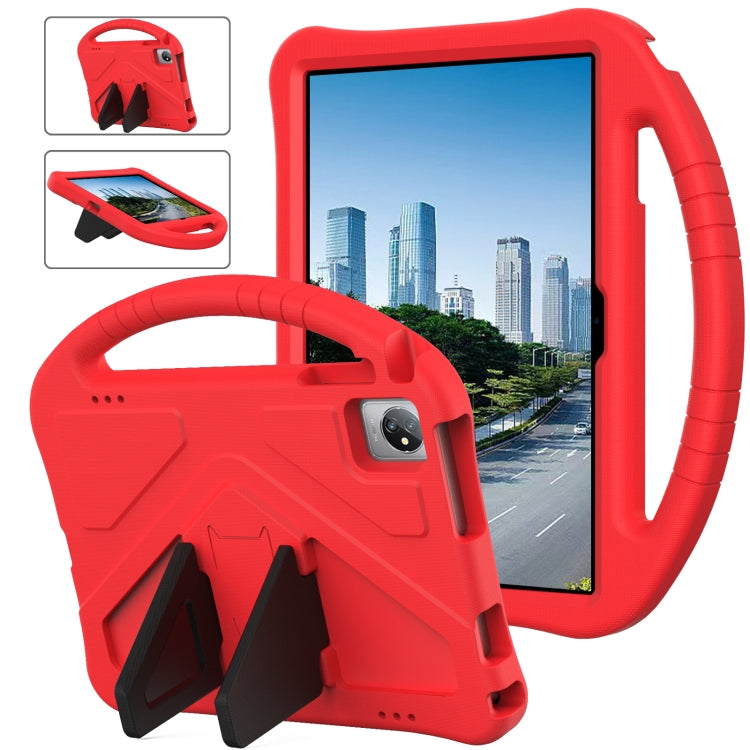 For Teclast M40 SE 2022 EVA Shockproof Tablet Case with Holder(Red) - Teclast by PMC TechLife | Online Shopping South Africa | PMC TechLife | Buy Now Pay Later Mobicred