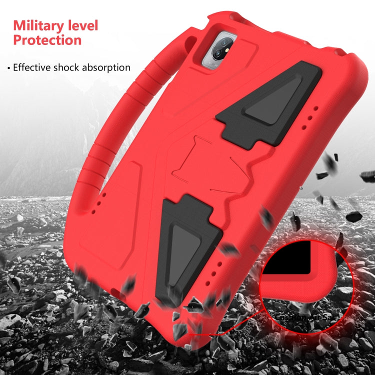For Teclast M40 SE 2022 EVA Shockproof Tablet Case with Holder(Red) - Teclast by PMC TechLife | Online Shopping South Africa | PMC TechLife | Buy Now Pay Later Mobicred