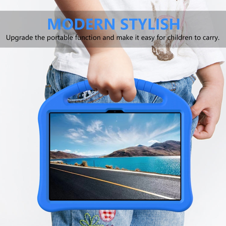 For Teclast M40 2022 EVA Shockproof Tablet Case with Holder(Blue) - Teclast by PMC TechLife | Online Shopping South Africa | PMC TechLife | Buy Now Pay Later Mobicred