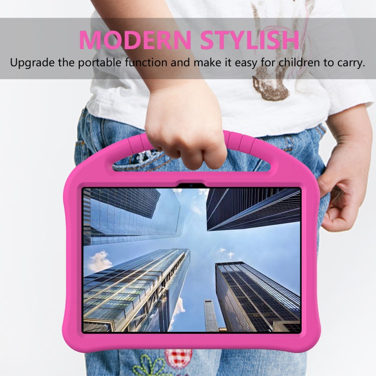 For Blackview OSCAL Pad 60 2022 EVA Shockproof Tablet Case with Holder(Rose Red) - Others by PMC TechLife | Online Shopping South Africa | PMC TechLife