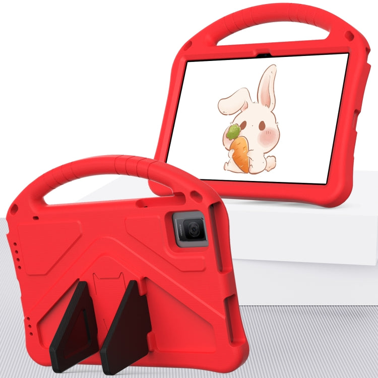 For Blackview Tab 11 WiFi 2023 / SE / 2021 EVA Shockproof Tablet Case with Holder(Red) - Others by PMC TechLife | Online Shopping South Africa | PMC TechLife | Buy Now Pay Later Mobicred