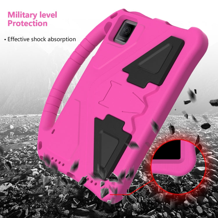 For Blackview Tab 11 WiFi 2023 / SE / 2021 EVA Shockproof Tablet Case with Holder(Rose Red) - Others by PMC TechLife | Online Shopping South Africa | PMC TechLife