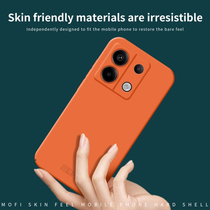 For Xiaomi Redmi Note 13 MOFI Qin Series Skin Feel All-inclusive PC Phone Case(Blue) - Note 13 Cases by MOFI | Online Shopping South Africa | PMC Jewellery