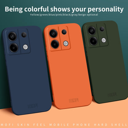 For Xiaomi Redmi Note 13 MOFI Qin Series Skin Feel All-inclusive PC Phone Case(Orange) - Note 13 Cases by MOFI | Online Shopping South Africa | PMC Jewellery