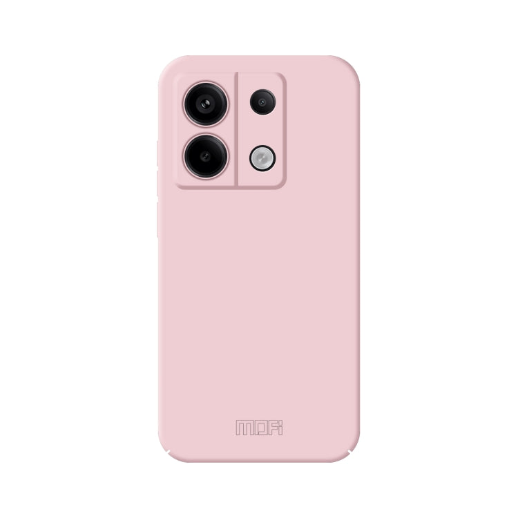 For Xiaomi Redmi Note 13 MOFI Qin Series Skin Feel All-inclusive PC Phone Case(Pink) - Note 13 Cases by MOFI | Online Shopping South Africa | PMC Jewellery