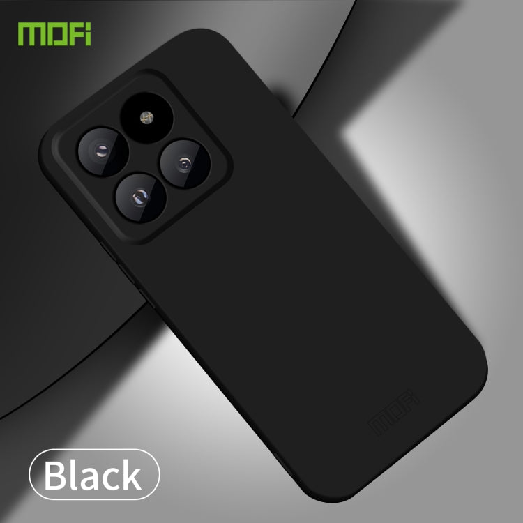 For Xiaomi 14 Pro MOFI Qin Series Skin Feel All-inclusive PC Phone Case(Black) - 14 Pro Cases by MOFI | Online Shopping South Africa | PMC Jewellery