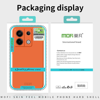 For Xiaomi Redmi K70E MOFI Qin Series Skin Feel All-inclusive PC Phone Case(Green) - K70E Cases by MOFI | Online Shopping South Africa | PMC Jewellery