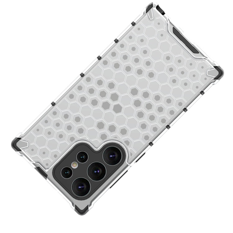 For Samsung Galaxy S24 Ultra 5G Shockproof Honeycomb Phone Case(Red) - Galaxy S24 Ultra 5G Cases by PMC TechLife | Online Shopping South Africa | PMC TechLife