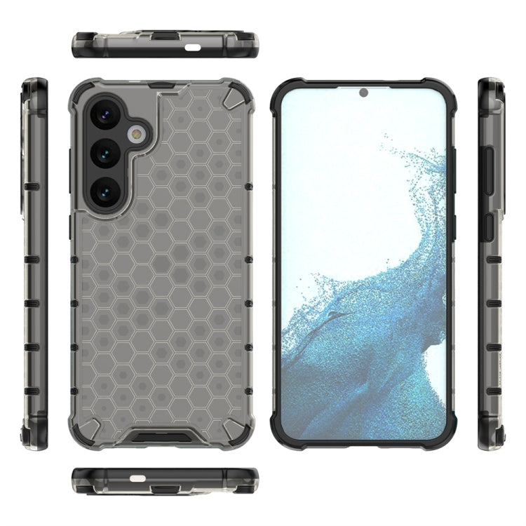 For Samsung Galaxy S24+ 5G Shockproof Honeycomb Phone Case(Black) - Galaxy S24+ 5G Cases by PMC Jewellery | Online Shopping South Africa | PMC Jewellery