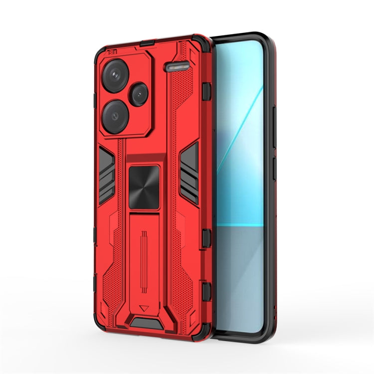 For Redmi Note 13 Pro+ Supersonic Armor PC Hybrid TPU Phone Case(Red) - Note 13 Pro+ Cases by PMC TechLife | Online Shopping South Africa | PMC TechLife