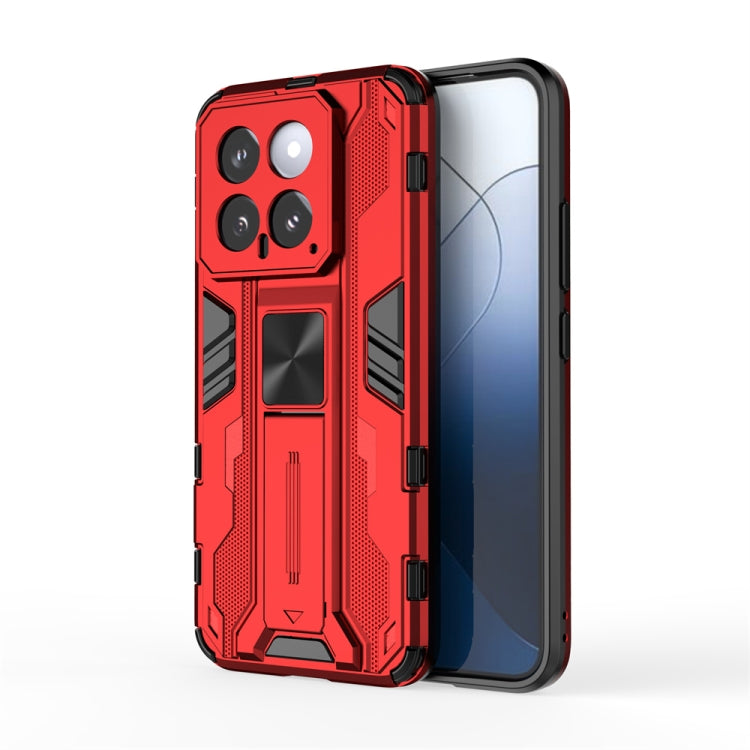 For Xiaomi 14 Supersonic Armor PC Hybrid TPU Phone Case(Red) - free shipping - PMC TechLife - Order now!