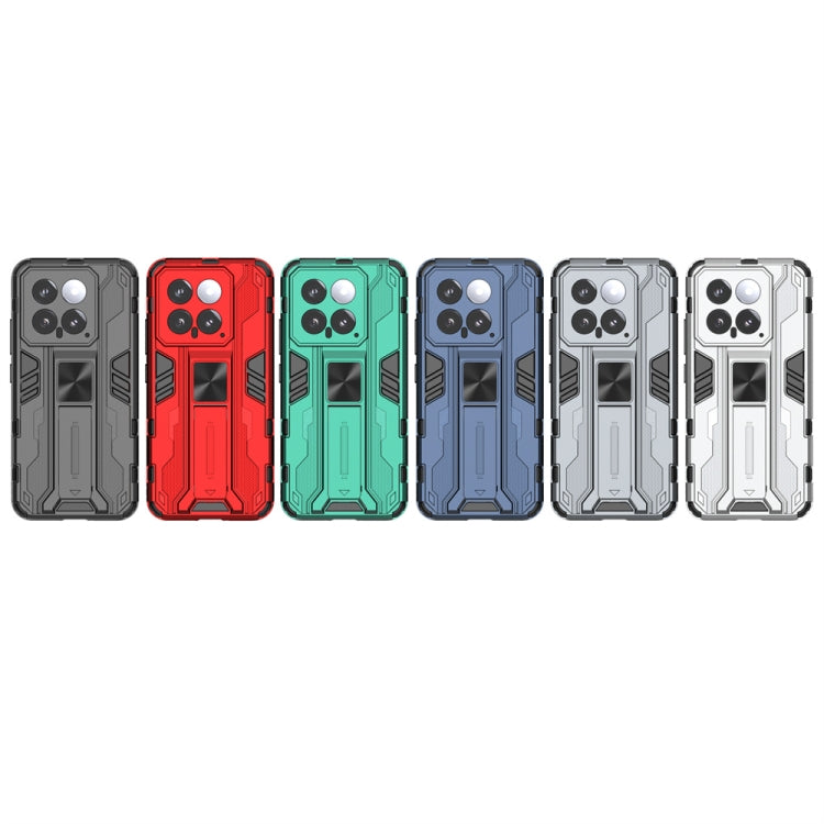 For Xiaomi 14 Supersonic Armor PC Hybrid TPU Phone Case(Red) - free shipping - PMC TechLife - Order now!