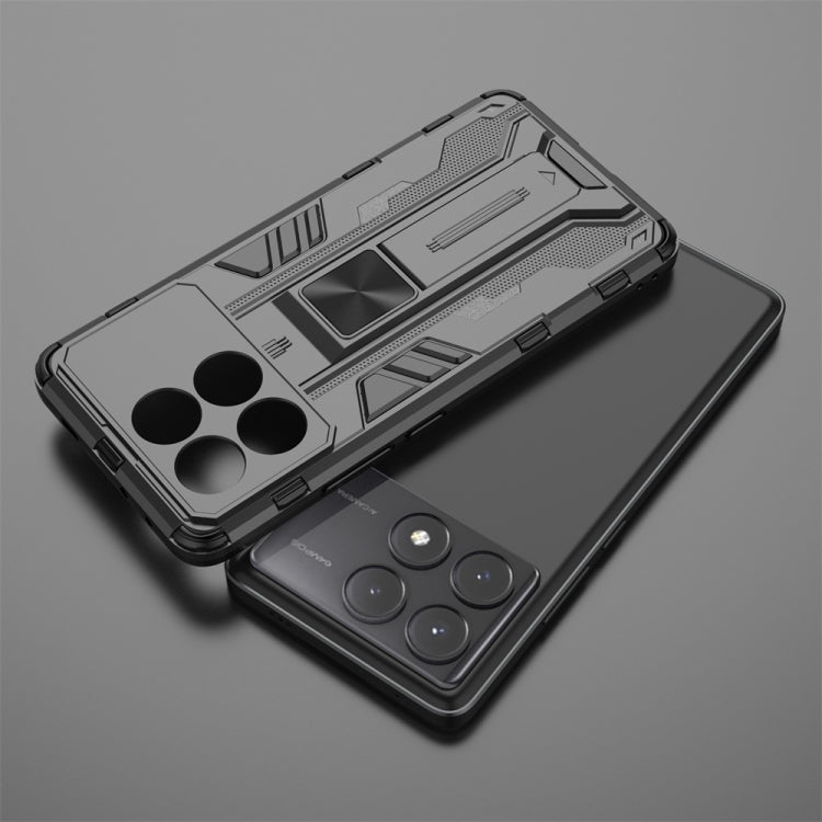For Redmi K70E Supersonic Armor PC Hybrid TPU Phone Case(Red) - K70E Cases by PMC TechLife | Online Shopping South Africa | PMC TechLife