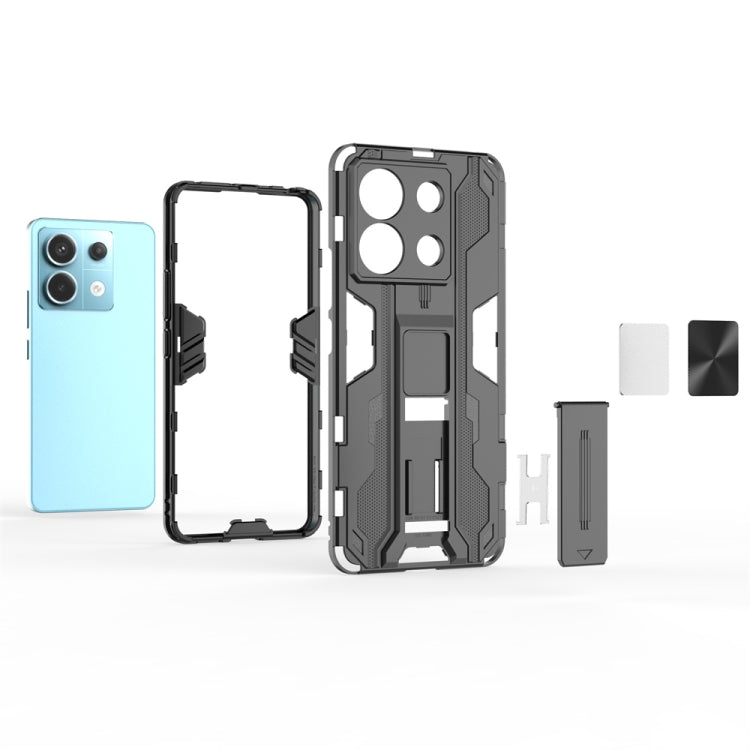 For Xiaomi Poco X6 Supersonic Armor PC Hybrid TPU Phone Case(Green) - Xiaomi Cases by PMC TechLife | Online Shopping South Africa | PMC TechLife | Buy Now Pay Later Mobicred