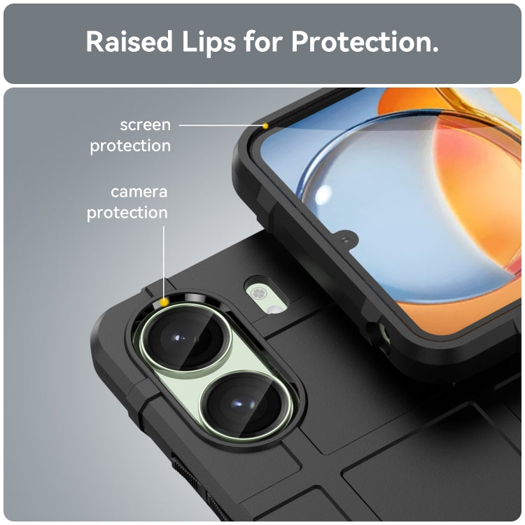 For Xiaomi Poco C65 Full Coverage Shockproof TPU Phone Case(Black) - Xiaomi Cases by PMC TechLife | Online Shopping South Africa | PMC TechLife | Buy Now Pay Later Mobicred