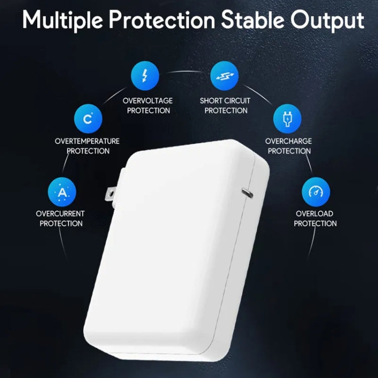 PD3.1 140W USB-C PD Laptop Power Adapter + 2m 5A USB-C to USB-C Data Cable AU Plug - Cable & Adapter by PMC Jewellery | Online Shopping South Africa | PMC Jewellery | Buy Now Pay Later Mobicred