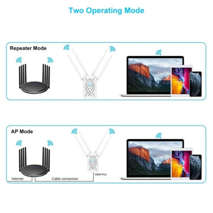 WAVLINK WN579A3 Home WiFi Extender 1200Mbps 2.4GHz / 5GHz Dual Band AP Wireless Router, Plug:UK Plug - Wireless Routers by WAVLINK | Online Shopping South Africa | PMC Jewellery | Buy Now Pay Later Mobicred