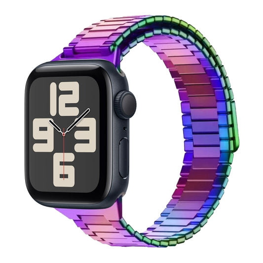 For Apple Watch SE 2023 44mm Bamboo Magnetic Stainless Steel Metal Watch Strap(Color) - Watch Bands by PMC Jewellery | Online Shopping South Africa | PMC Jewellery