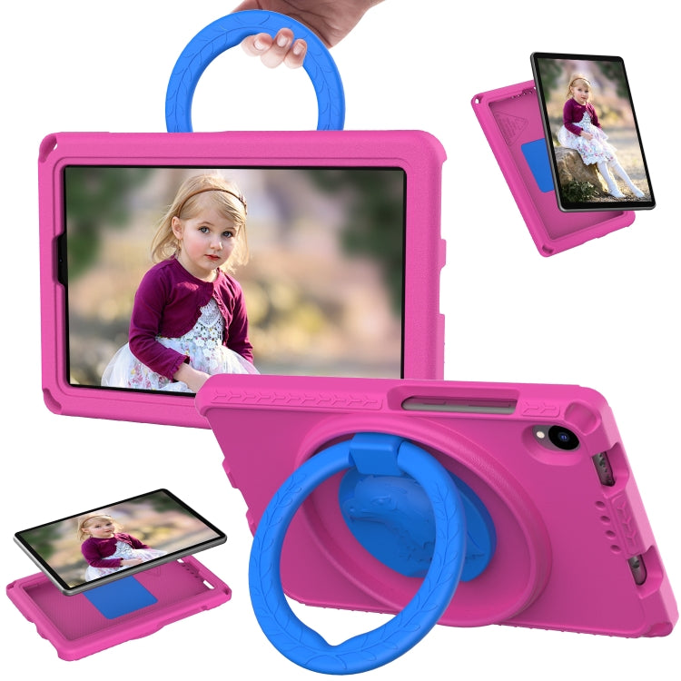 For TCL Tab 8 LE / WiFi 2023 EVA Hybrid PC Shockproof Tablet Case with Frame(Rose Red) - Others by PMC TechLife | Online Shopping South Africa | PMC TechLife | Buy Now Pay Later Mobicred