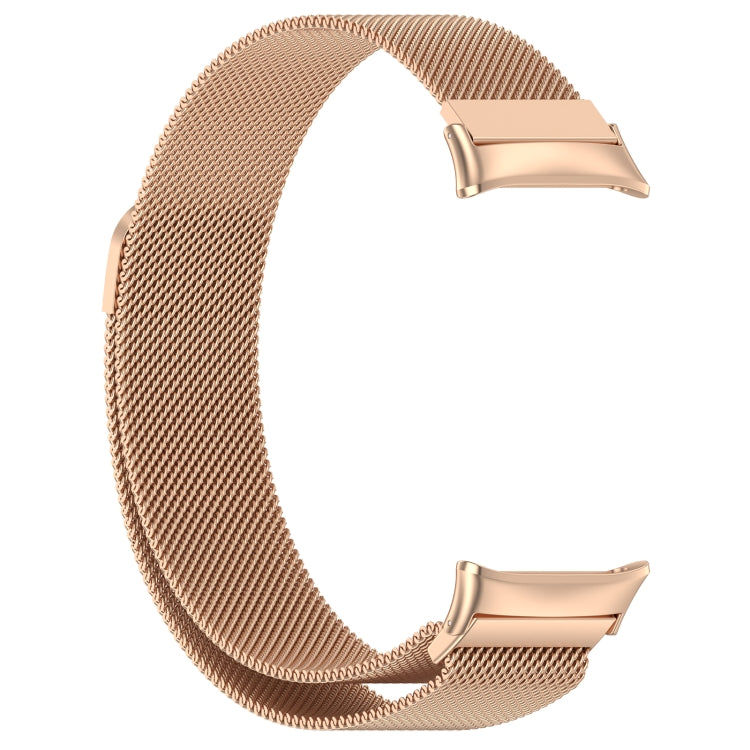 For Honor Watch 4 TMA-L19 Milan Magnetic Steel Mesh Watch Band(Rose Gold) - Watch Bands by PMC Jewellery | Online Shopping South Africa | PMC Jewellery | Buy Now Pay Later Mobicred