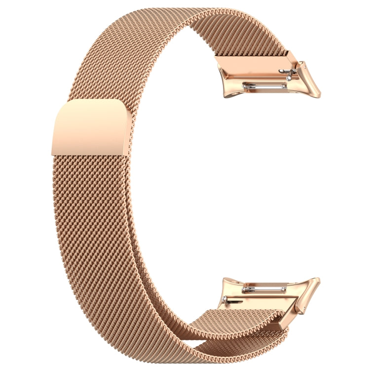 For Honor Watch 4 TMA-L19 Milan Magnetic Steel Mesh Watch Band(Rose Gold) - Watch Bands by PMC Jewellery | Online Shopping South Africa | PMC Jewellery | Buy Now Pay Later Mobicred