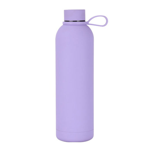 JUNSUNMAY Candy Colored Coating 304 Stainless Steel Water Vacuum Bottle, Capacity:500ml(Purple) - Vacuum Thermoses & Cups by JUNSUNMAY | Online Shopping South Africa | PMC Jewellery