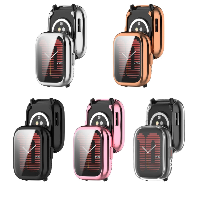 For Amazfit Active A2211 TPU All-Inclusive Watch Protective Case(Pink) - Watch Cases by PMC TechLife | Online Shopping South Africa | PMC TechLife | Buy Now Pay Later Mobicred