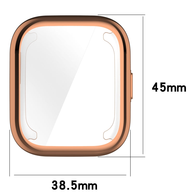 For Amazfit Active A2211 TPU All-Inclusive Watch Protective Case(Pink) - Watch Cases by PMC TechLife | Online Shopping South Africa | PMC TechLife | Buy Now Pay Later Mobicred