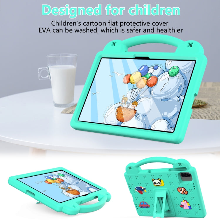 For Honor Pad X8a Handle Kickstand Children EVA Shockproof Tablet Case(Mint Green) - free shipping - PMC TechLife - Order now!