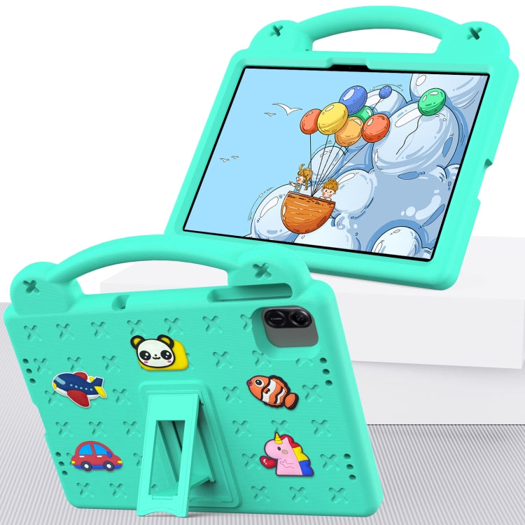 For Honor Pad X8a Handle Kickstand Children EVA Shockproof Tablet Case(Mint Green) - free shipping - PMC TechLife - Order now!