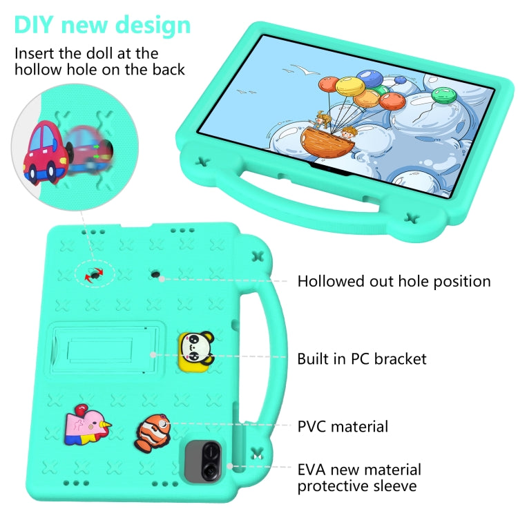 For Honor Pad X8a Handle Kickstand Children EVA Shockproof Tablet Case(Mint Green) - free shipping - PMC TechLife - Order now!