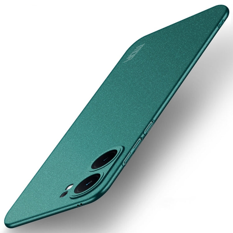 For vivo iQOO Neo9 / Neo9 Pro MOFI Fandun Series Frosted PC Ultra-thin All-inclusive Phone Case(Green) - vivo Cases by MOFI | Online Shopping South Africa | PMC Jewellery | Buy Now Pay Later Mobicred