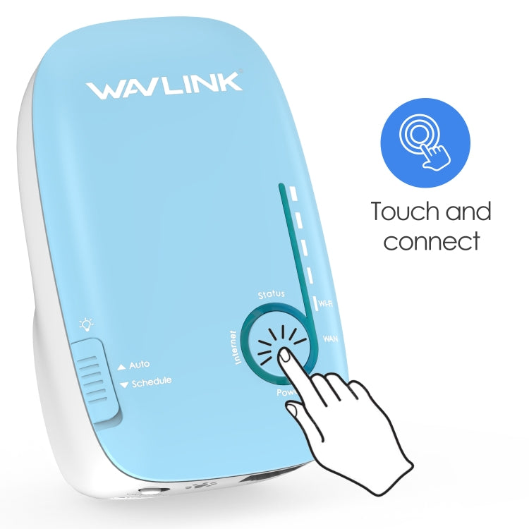 WAVLINK WN576K2 AC1200 Household WiFi Router Network Extender Dual Band Wireless Repeater, Plug:US Plug (White) - Wireless Routers by WAVLINK | Online Shopping South Africa | PMC Jewellery | Buy Now Pay Later Mobicred