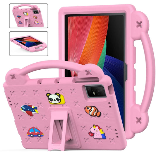 For TCL Tab 11 9466x3 Handle Kickstand Children EVA Shockproof Tablet Case(Pink) - Others by PMC Jewellery | Online Shopping South Africa | PMC Jewellery | Buy Now Pay Later Mobicred