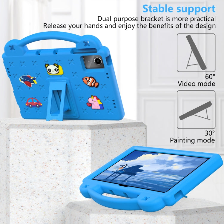 For Huawei MetePad 11 2023 / 2021 Handle Kickstand Children EVA Shockproof Tablet Case(Sky Blue) - Huawei by PMC TechLife | Online Shopping South Africa | PMC TechLife | Buy Now Pay Later Mobicred