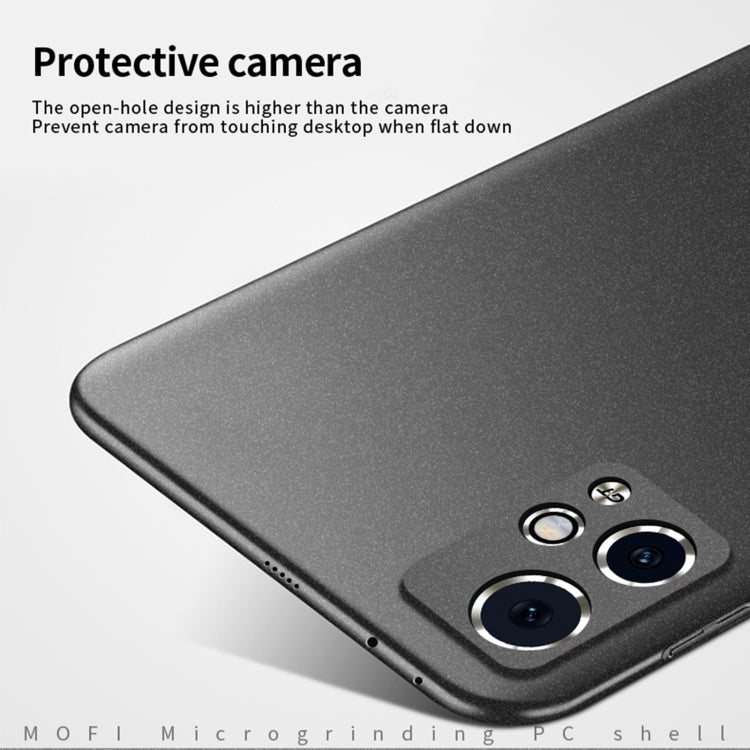 For Honor 90 GT MOFI Fandun Series Frosted PC Ultra-thin All-inclusive Phone Case(Gray) - Honor Cases by MOFI | Online Shopping South Africa | PMC Jewellery