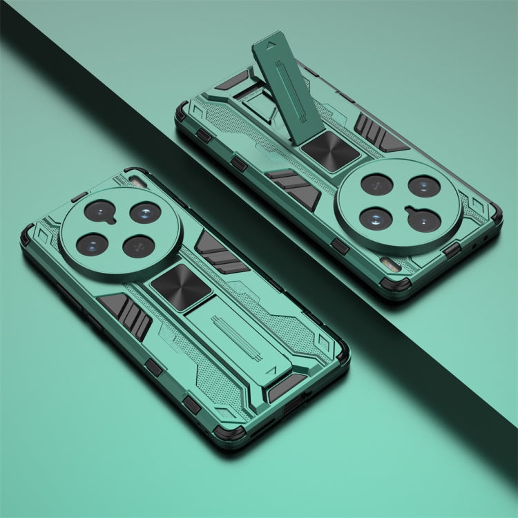 For vivo X100 Pro Supersonic Armor PC Hybrid TPU Phone Case(Green) - vivo Tempered Glass by imak | Online Shopping South Africa | PMC TechLife | Buy Now Pay Later Mobicred
