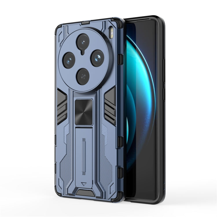 For vivo X100 Pro Supersonic Armor PC Hybrid TPU Phone Case(Blue) - X100 Pro Cases by imak | Online Shopping South Africa | PMC Jewellery