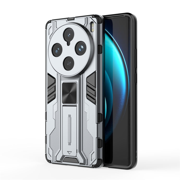 For vivo X100 Pro Supersonic Armor PC Hybrid TPU Phone Case(Grey) - X100 Pro Cases by imak | Online Shopping South Africa | PMC Jewellery