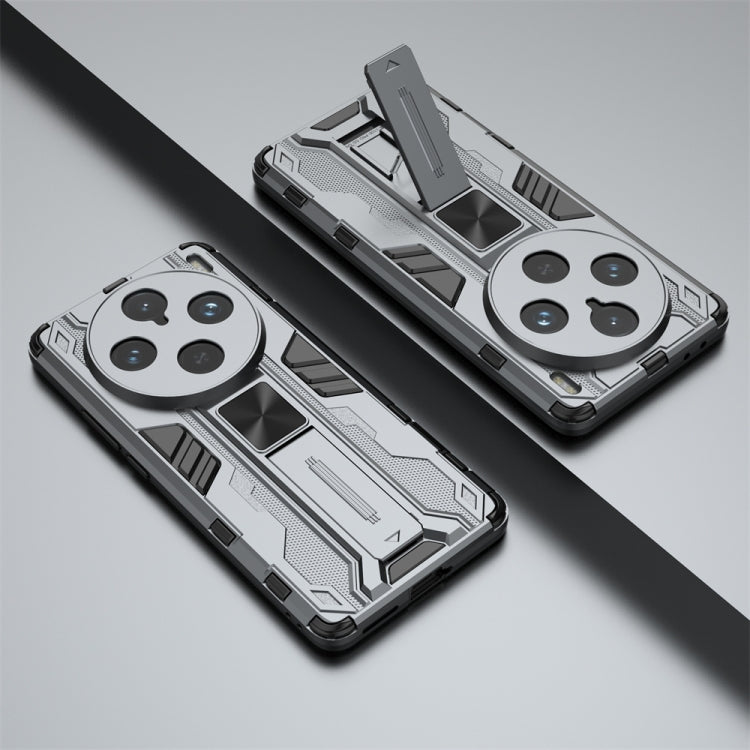 For vivo X100 Pro Supersonic Armor PC Hybrid TPU Phone Case(Grey) - X100 Pro Cases by imak | Online Shopping South Africa | PMC TechLife