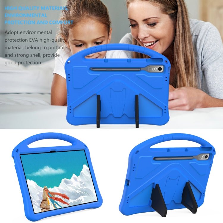 For Lenovo Tab P12 EVA Shockproof Tablet Case with Holder(Blue) - Lenovo by PMC TechLife | Online Shopping South Africa | PMC TechLife | Buy Now Pay Later Mobicred