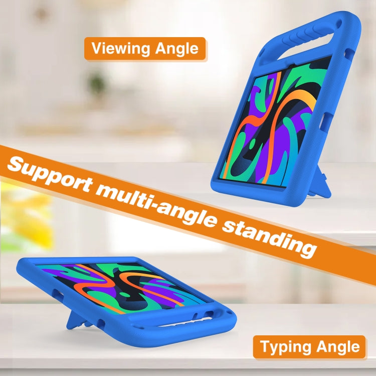 For Lenovo Tab  P12 / Xiaoxin Pad Pro 12.7 Handle EVA Shockproof Tablet Case with Holder(Blue) - Lenovo by PMC TechLife | Online Shopping South Africa | PMC TechLife | Buy Now Pay Later Mobicred