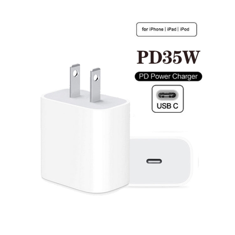 PD35W USB-C / Type-C Port Charger for iPhone / iPad Series, US Plug - USB Charger by PMC Jewellery | Online Shopping South Africa | PMC Jewellery | Buy Now Pay Later Mobicred