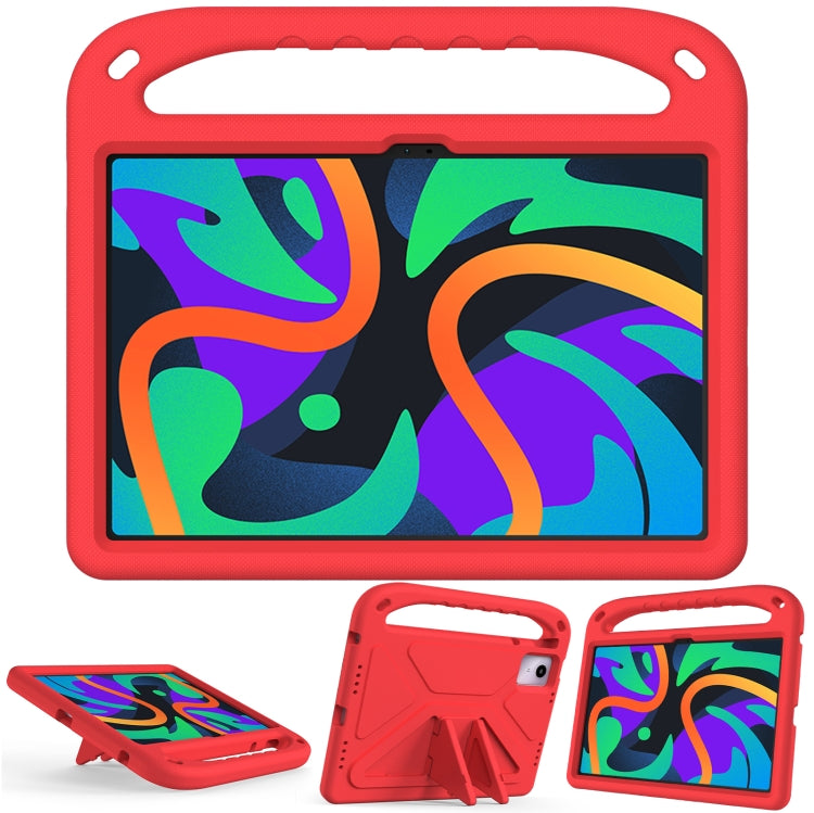 For Amazon Fire Max 11 2023 Handle EVA Shockproof Tablet Case with Holder(Red) - Amazon by PMC TechLife | Online Shopping South Africa | PMC TechLife | Buy Now Pay Later Mobicred